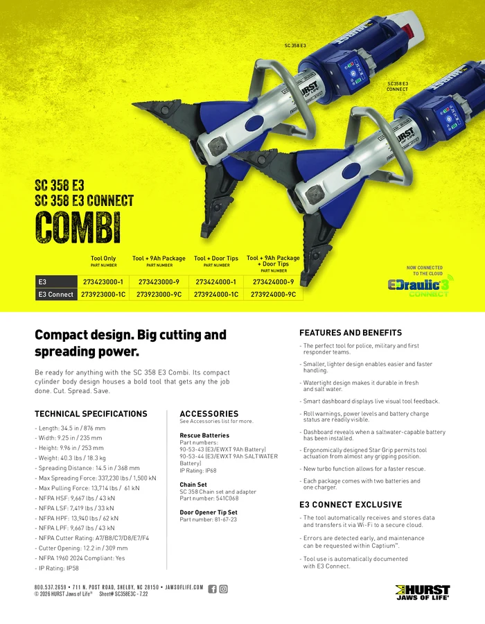 E3 Connect SC358 cover